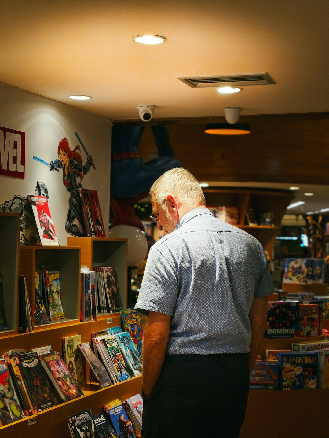 store detective hero story