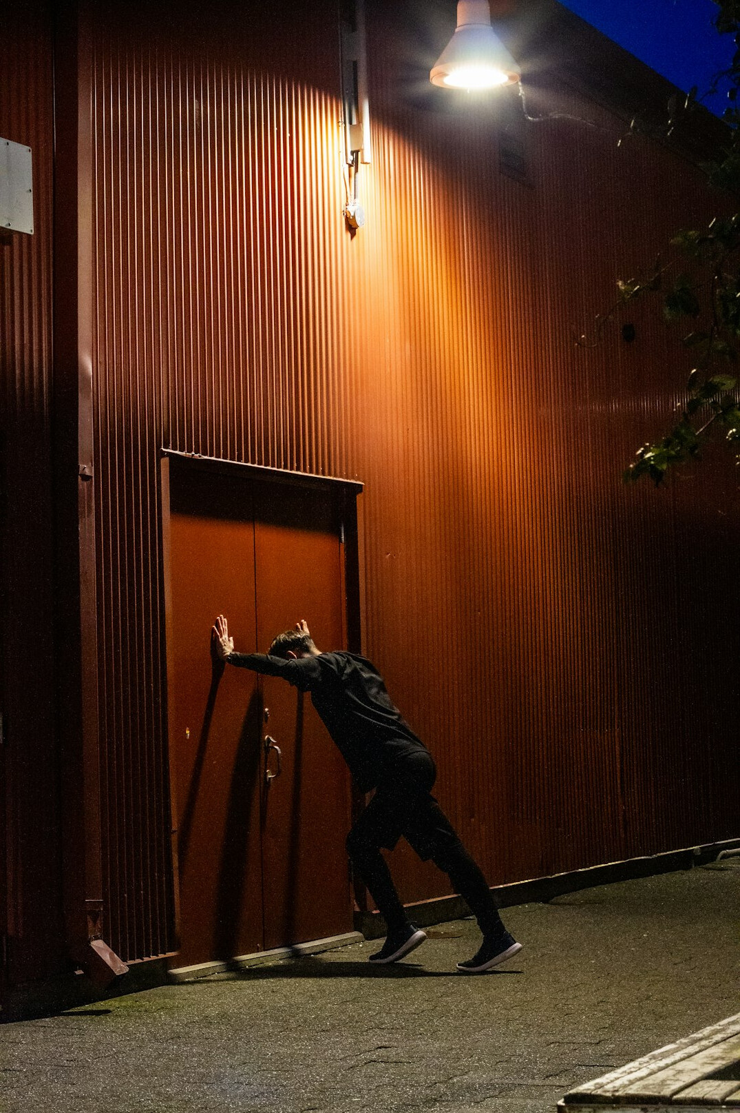 detective catching thief