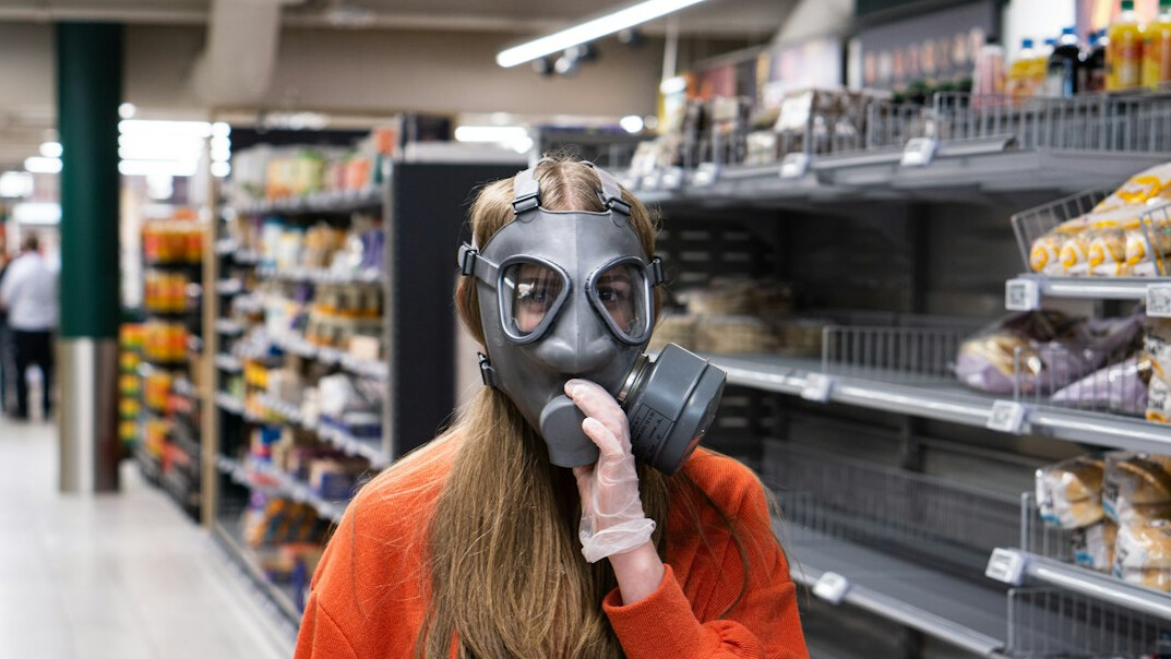 store detective watching customers